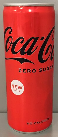 Coca cola blikje zero