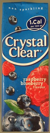 Crystal Clear Raspberry/Blueberry