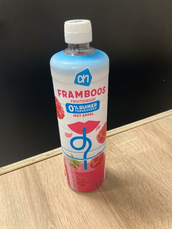 Raak frambozen siroop