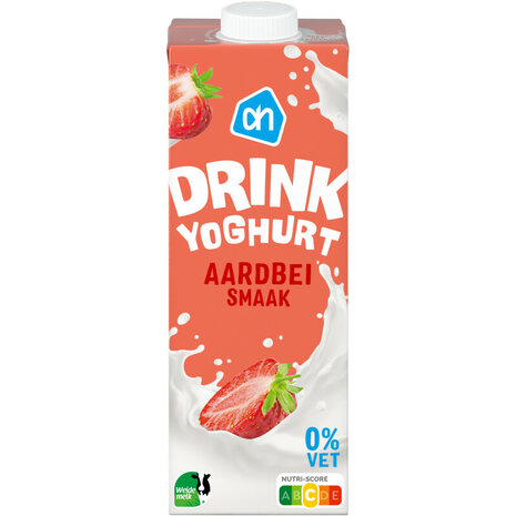 Yoghurt drink aardbei