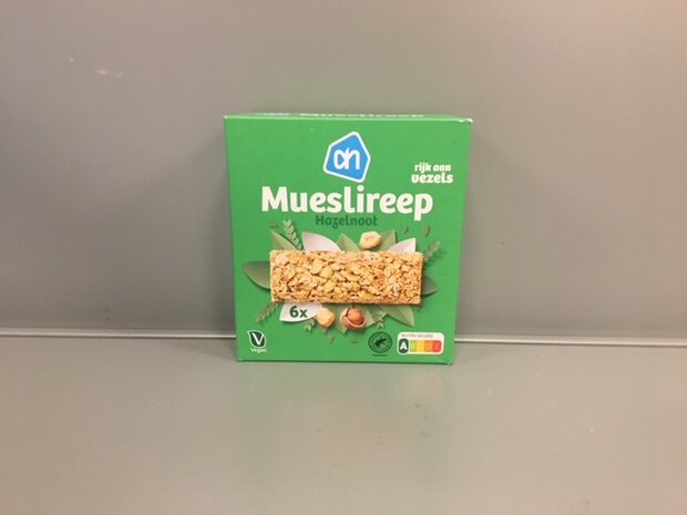 Muesli reep hazelnoot