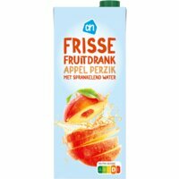 Frisse fruitdrank appel- perzik