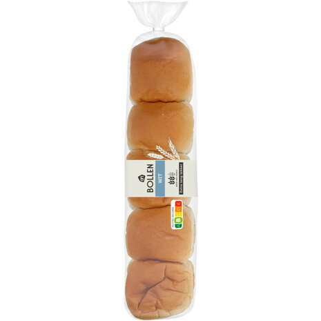 Witte bollen a 10 stuks